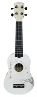 VESTON KUS 25 BUNNY - укулеле сопрано, бежевая, рисунок - кролик
