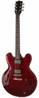 GIBSON ES-335 Figured Sixties Cherry полуакустическая гитара, цвет вишневый, в комплекте кейс