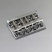 201B-4-C Бридж (струнодержатель) для бас-гитары, хром, Gotoh