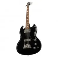 GIBSON SG Standard Ebony электрогитара, цвет черный, в комплекте кожаный чехол
