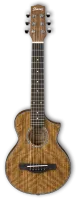 IBANEZ EWP14WB-OPN акустическая гитара с чехлом Модель натурального цвета в корпусе тенор с чехлом. Дека сделана из ованкола, гриф — из красного дерева, накладка на гриф — палисандровая. Мензура 432 мм.
