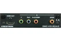 Crestron DMC-VID-RCA-D, входная плата для модульных матричных коммутаторов серии DM. Вход RCA аналог. YPbPr/S-Video (Y/C)/NTSC, PAL. Аудио S/PDIF, HDMI OUT (1)