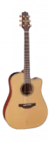 TAKAMINE PRO SERIES 3 P3DC электроакустическая гитара типа DREADNOUGHT CUTAWAY с кейсом, цвет натуральный