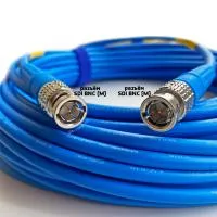 12G SDI BNC-BNC (mob) (blue) 0,3 метра мобильный/сценический кабель (синий) GS-PRO