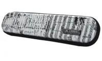 Flute case GLCASE GLE-FL(J10) - ABS hard case for soprano flute with a light gray music print