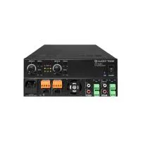 Lucky Tone HA-2500 Двуканальный рэковый усилитель мощности, 2х500 Вт, 100 В линия, мостовой режим 8 Ом, высота 1/2 U.
