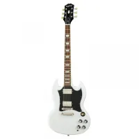 EPIPHONE SG Standard Alpine White леворукая электрогитара, цвет белый