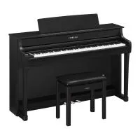 Цифровое пианино с банкеткой CLP-845B YAMAHA, клавиатура GrandTouch-S™ с деревянными клавишами, Блок питания поставляется отдельно