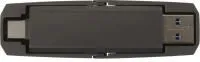 Флеш-накопитель Netac US5 NT03US5C-512GB-32TA USB3.2 512GB black (zink alloy housing)+TypeC Solid St