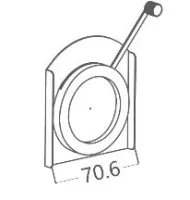 SILVER STAR IRIS diaphragm для насадок в  ECLIPSE (код 6840000001)  Ирисовая диафрагма для профильного прожектора ECLIPSE