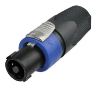 Seetronic SL4FX Кабельный разъем Speakon 4-контактный (компактный разъем)