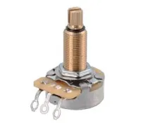 DIMARZIO CUSTOM TAPER POTENTIOMETER 500K LONG SHAFT EP1201L потенциометр с удлинённым штоком, 500 кОм