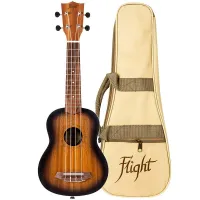 Укулеле сопрано Flight NUS 380 Amber с чехлом