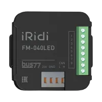 Малогабаритный модуль управления светодиодными лентами iRidium [FM-040LED] на 4 канала FM-040LED, шина CAN (Bus77)