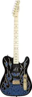 FENDER James Burton Telecaster Plus (MN) Blue Paisley Flames электрогитара