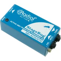 RADIAL SB-1 - активный директ-бокс для акустической, электро гитары, вход 6,3 Jack/ выход XLRM
