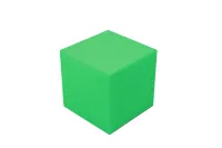 ECHOTON CUBE 250 - Бас ловушка 250*250*250мм зеленый