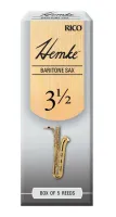 RHKP5BSX350 Hemke Трости для саксофона баритон, размер 3.5, 5шт, Rico