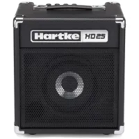 HD25 басовый комбоусилитель 25 ватт, 8" гибридный драйвер, 3х полосный эквалайзер, вход Active/passive, 6,3мм гнездо наушников, 3.5мм стерео AUX