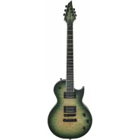 JACKSON PRO SC - ALIEN BURST Электрогитара, цвет зеленый санберст