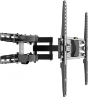 Dsm-8646 крепление digis для тв 32"-55" до 40кг, 2х2 колена, vesa от 200х100 до 400x400мм, 66-340 мм от стены, наклон -5°/+15°, поворот +60°/-60°
