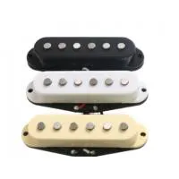 DS51-B-WH звукосниматель для 6-струнной электрогитары, сингл, магниты Alnico 5, для бриджевой позиции, 6,2 кОм, цвет белый, Donlis