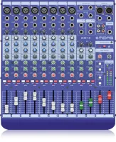 MIDAS DM12 - аналоговый микшер, 12 каналов (2 стерео), 8 мик.преампов MIDAS, 8 инсертов, 2 AUX