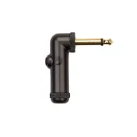 PW-AGRAP-2 Cable Station Штекер 1/4" (6,3мм) на кабель, угл, выключатель с фиксацией, Planet Waves