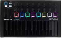 Arturia MiniLab mkII Deep Black Edition - клавишный Midi-контроллер 25...
