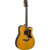 Yamaha A3R VNAT ARE  электроакустическая гитара, задняя дека массив палисандра, цвет Vintage Natural