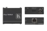 Приемник Kramer Electronics [Б/У  PT-572+]   сигнала HDMI из кабеля витой пары (TP) Kramer Electronics PT-572+ поддержка HDCP и HDTV, HDMI (V.1.4 c 3D, Deep Color, x.v.Color™, Lip Sync, HDMI Uncompressed Audio Channels, Dolby TrueHD, DTS-HD) с адаптером