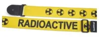 Rockstrap RST NY1CP RADIOACT G  гитарный ремень 50мм, желтый с графикой "Radioactive"
