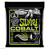 ERNIE BALL 3721 Cobalt Slinky Regular 3 Pack 10-46 - Струны для электрогитары