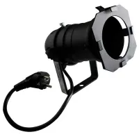 SHOWLIGHT PAR-20 Black -  Прожектор типа парблайзер, цвет: черный, цоколь: E-27, 0.75mm2 x 50cm(VDE), шт