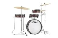 Tama Ljk48pbn-bww Club-jam Pancake Drum Kit W/ Black Nickel Shell Hardware