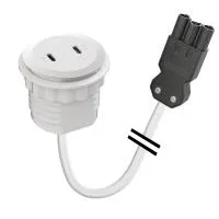 FORMING FUNCTION 9355055201- Встраиваемая зарядная станция серии Powerdot 2хUSB-C, белая