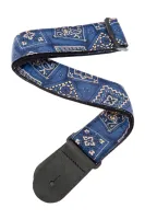 50G03 Тканный ремень для гитары, рисунок «Bandana Blue», Planet Waves