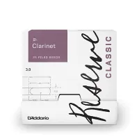 DCT0130-B25 Reserve Classic Трости для кларнета Bb, размер 3.0, 25шт в индивидуальной упаковке, Rico