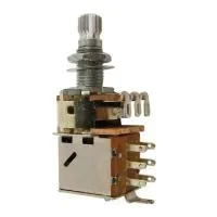 M068-2 Потенциометр громкости B250K (лин), Push-Pull, 2шт, Musiclily