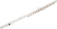 YAMAHA YFL-584 флейта профессиональная. с ''ми-механикой''. с резонаторами. не в линию. головка из серебра, с кейсом