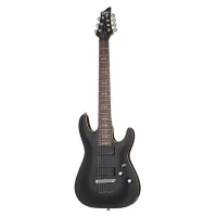 Schecter OMEN-7 ACTIVE SBK Гитара электрическая, 7 струн, корпус липа, гриф клен, лады 24XJumbo
