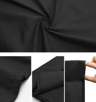 MB36 black фон муслиновый 3х6 м, черный E-Image