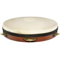 Meinl pa10ab-m  пандейро деревянный 10" traditional, тополь, кожаная мембрана