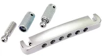 Electric guitar tailpiece Gotoh 510FA-GG - Aluminum LP guitar stop tailpiece with GG, gold finish