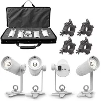 CHAUVET EZpin Pack 4 комплект из 4 прожекторов EZpin с кейсом, зарядным устройством и ИК-пультом