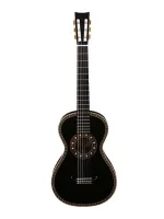 ARIA A19C-200N BK Гитара классическая, верх: массив ели, задняя и боковые стороны: Rosewood