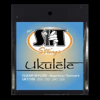 Струны для укулеле SIT UK110S-BK, Ukulele Standard Black (Soprano / Concert)