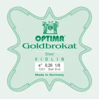 Струна E для скрипки Optima Goldbrokat G1001 26B 1/8
