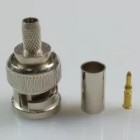 Taverlab T1001-RG59 - Разъём кабельный RG59 BNC папа, под обжим