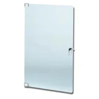 EUROMET EU/R-D12  00541 Рэковая дверь, оргстекло, 12U, в комплекте крепеж и замок с ключами.